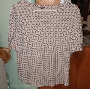 Ardianna Papell Patterned Shirt